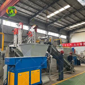 Broyeur à arbre unique Bouteilles en <span class=keywords><strong>verre</strong></span> de ferraille Broyeur de recyclage Usine de broyage de plastique de coupe - Product Image 4