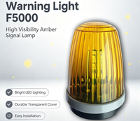 Hiland 2026 Blitzlampe mit Integrierter LED & 12-24V AC/DC F5000 für Drehtore