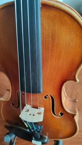 Violon Antonio <span class=keywords><strong>Stradivari</strong></span> <span class=keywords><strong>1716</strong></span> de taille 4/4, fabriqué à la main, de bonne qualité, avec une belle veine de bois de jujube et des accessoires en bois européen - Product Image 3