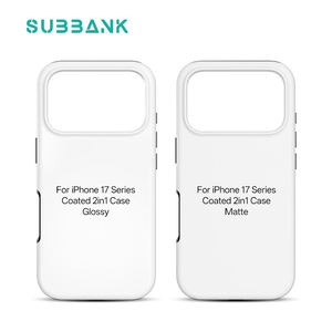 <span class=keywords><strong>Coque</strong></span> de téléphone vierge 3D par sublimation Subbank, magnétique, antichoc en PC, <span class=keywords><strong>personnalisable</strong></span> avec logo, vente en gros pour <span class=keywords><strong>iPhone</strong></span> 17 Pro Max 2-en-1 - Product Image 3