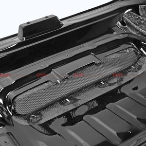 ฝากระโปรงหน้าคาร์บอนไฟเบอร์แท้ สำหรับ Subaru Impreza WRX STi S4 VAB VAF 2014-2018 รุ่น VRSA1 พร้อมช่องระบายอากาศ - Product Image 4