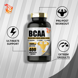 Complément alimentaire BCAA en capsules pour l'énergie, l'endurance et l'amélioration des performances – Capsules de suppléments d'acides aminés à chaîne ramifiée - Product Image 3
