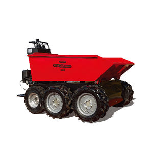 Mini carretilla de 6 ruedas Dumper de autodescarga Gran capacidad de carga de carretilla de rueda eléctrica de motor de gasolina - Product Image 1