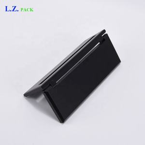 LZ包装库存26.5毫米5色哑光黑色高着色闪光眼影盒定制标志空眼影盒 - Product Image 3