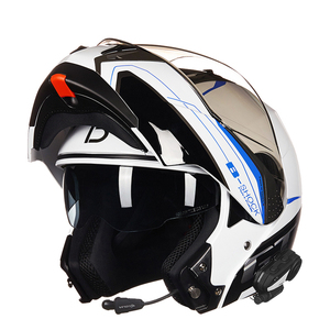 B700 yeni satış ECE sertifikası motosiklet kask çift Lens tam yüz kask motosiklet kask yukarı çevirmek - Product Image 4