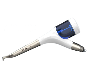 Machine de polissage <span class=keywords><strong>dentaire</strong></span> COXO avec 2 buses rotatives pour la prophylaxie/polissage à <span class=keywords><strong>jet</strong></span>, alimentation par turbine, certifiée CE Classe II - Product Image 1