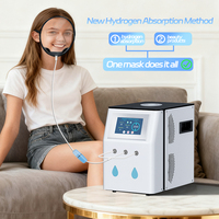 Masque d'absorption d'hydrogène de nouvelle génération, directement de l'usine, avec alimentation au gaz et boîtier en plastique pour les machines d'inhalation d'hydrogène