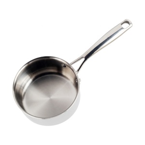 Cacerola de Acero Inoxidable de Triple Capa con Tapa, Olla para Salsas, Apta para Cocina de Inducción - Product Image 4
