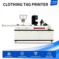 Impresora Automática de Etiquetas de Inyección de Tinta UV con Tecnología de Curado UV para Etiquetas de Ropa, Etiquetas y Pegatinas