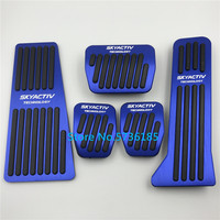 Accessoire de voiture Modifiée Pédale Pour Mazda 2 3 Atenza Axela BL BM 6 GH GJ CX-5 CX5 CX3 CX7 CX9 D'accélérateur Carénage Repose-pieds Tapis Couverture