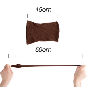 2Pcs Nhãn Hiệu Riêng Bán Buôn Thoáng Khí Đàn Hồi Nylon Tóc Net Khỏa Thân Stocking Lưới Dome Tóc Giả Mũ Biểu Tượng Tùy Chỉnh Cho Tóc Giả Làm - Product Image 2