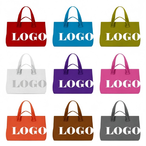 Sacs fourre-tout personnalisés imprimés tendance pour femmes, sacs d'expédition roses pour femmes, sacs fourre-tout en toile personnalisés de couleurs variées, cadeau pour femme - Product Image 2