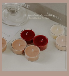 Romantic Heart Shaped <b>Tea</b> <b>Light</b> Candle Color Scented Candle Festival Birthday Atmosphere Decor Gift - Product Image 6