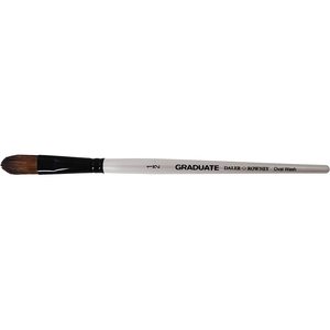 DALER ROWNEY - Pinceau ovale à manche court gradué N. 1/2 - Product Image 1