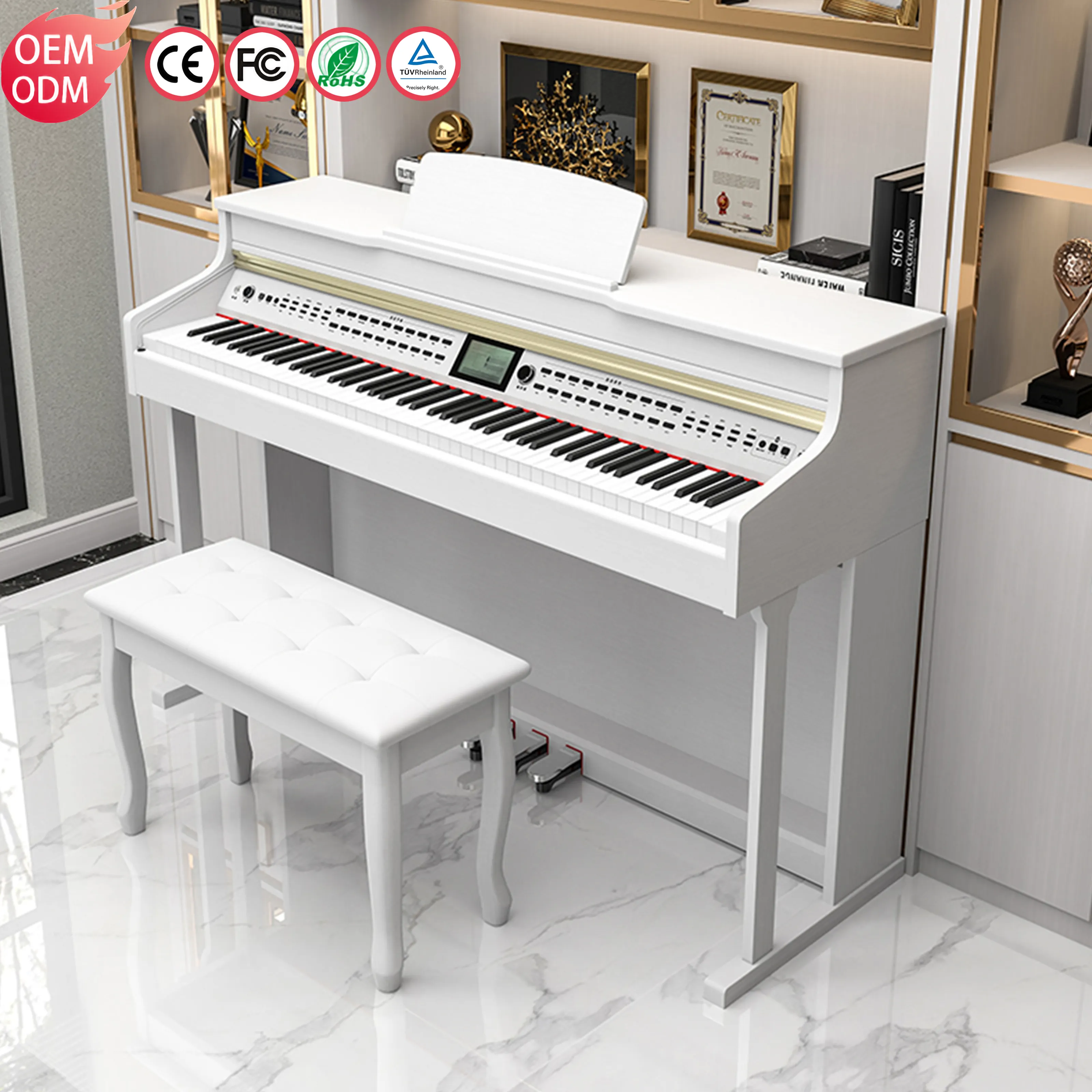 KIMFBAY mundo digital pianos digitais teclado de piano profesional crianças piano teclado