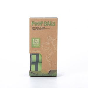 Nouvelles sacoches pour excréments de chien, design écologique, résistantes, anti-fuites, compostables, en plastique, pour usage extérieur, style luxueux, parfum fruité, personnalisables - Product Image 4