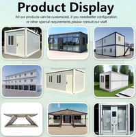 Maison conteneur préfabriquée modulaire MHY à toit en pente pour bureau, dortoir du personnel et stockage, 20 pieds, 40 pieds, personnalisable