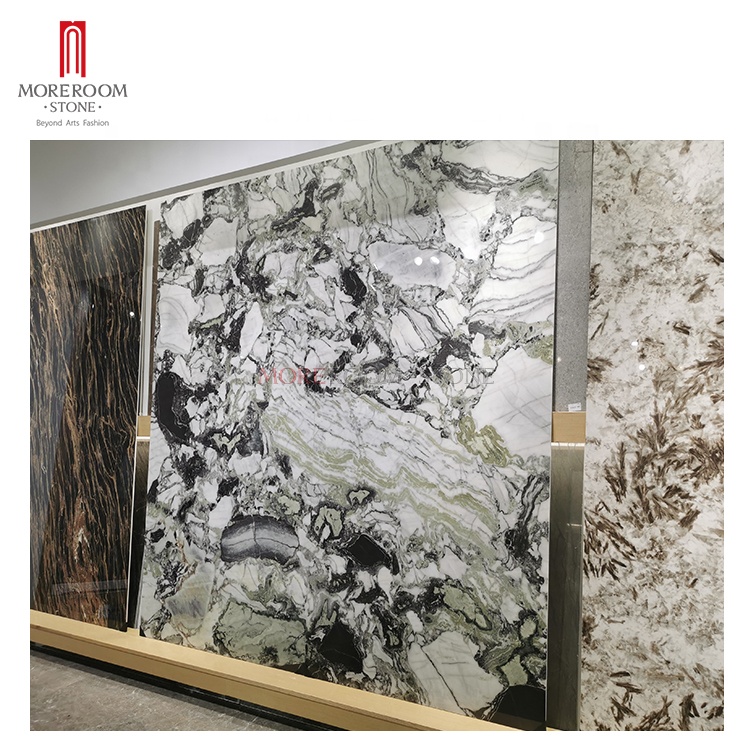 Кухонная мебель 3 мм 9 мм, большая белая красивая мраморная фарфоровая плитка, спеченные каменные плиты