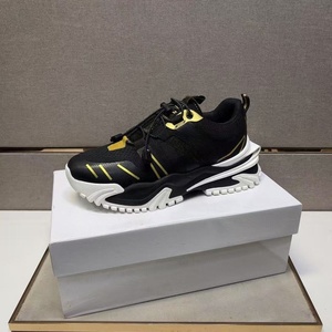 Zapatos de diseñador de marca, de cuero genuino de alta calidad, con cordones, suela gruesa, malla ligera, estilo deportivo de alta gama, zapatos modernos. - Product Image 4