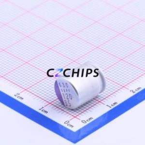 Condensateur solide 35SEPF120M, composant traversant (THT), D10xL13mm 120uF 20% 35V 4.4A100kHz - Product Image 2