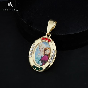 FP1106 Personalizable Caricatura Imagen Dibujos animados Selfie Archivo Digital Persona Lized Digital Caricatura Imagen Colgante - Product Image 5