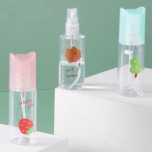 Fenty-botella vacía de plástico para perfume, botella transparente con estampado de logotipo kawaii, para chica, 35ml - Product Image 2
