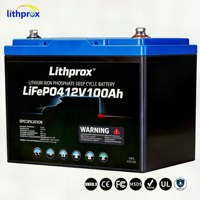 Batterie lithium-ion pour chariot élévateur 12V 100AH, cellule LFP de qualité supérieure, performances supérieures, charge équilibrée pour chariot élévateur à quatre roues, CE UN38.3