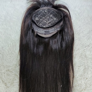 Letsfly Perruque avec Bang Soyeux Droite Naturelle Noir frange perruques Vierge Cheveux Humains En Gros Personnaliser Long Pouces Livraison Gratuite - Product Image 4