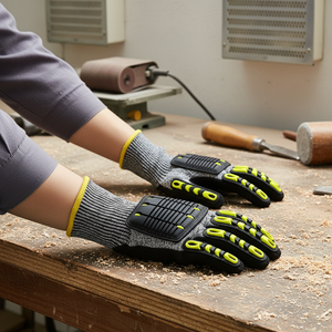 Mitaines <span class=keywords><strong>de</strong></span> sécurité respirantes, flexibles et absorbant les chocs pour les travaux miniers, la maçonnerie, la <span class=keywords><strong>menuiserie</strong></span>, gants <span class=keywords><strong>de</strong></span> protection anti-impact - Product Image 1