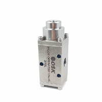 Vanne hydraulique à commande pilote normalement ouverte à 3 voies en acier inoxydable 316L, marque OEM OSK, modèle POV-SL-OH pour WHCPS