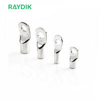 Support de câble électrique en cuivre plaqué, 2 pièces, 1.5mm 6mm 10mm 16mm 25mm 35mm 70mm 95mm 240mm