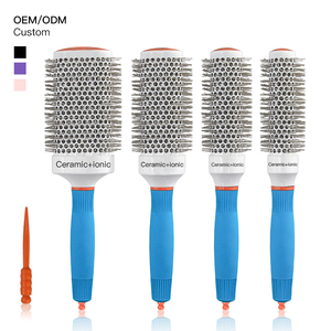 <span class=keywords><strong>Brosse</strong></span> <span class=keywords><strong>à</strong></span> <span class=keywords><strong>cheveux</strong></span> ronde en céramique OEM personnalisée, poils en nylon, corps en aluminium, <span class=keywords><strong>brosse</strong></span> professionnelle pour le coiffage et le séchage au sèche-<span class=keywords><strong>cheveux</strong></span>, vente en gros - Product Image 2