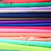 Longhitex Factory 65% Polyester 35% Coton Teint Tissu de Poche 45*45 96*72 TC 90 Gsm Tissé Uni pour Vêtements Mariages Garçons
