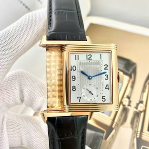 Montre mécanique unisexe de luxe avec logo personnalisé, édition limitée, sportive, résistante à l'eau, minimaliste, trois aiguilles, bracelet en cuir réversible - Product Image 2
