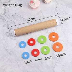 Fornitura di fabbrica: <span class=keywords><strong>Mattarello</strong></span> da cucina professionale con spessore regolabile e scala graduata, disponibile in magazzino - Product Image 2