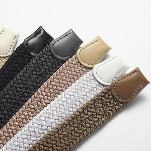 <span class=keywords><strong>Ceinture</strong></span> <span class=keywords><strong>élastique</strong></span> tissée en tissu tressé coloré personnalisée Syh1125 pour hommes et femmes - Product Image 4