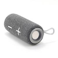 Potentes Altavoces Inalámbricos BT 5.3 Recargables para Exteriores, Mini, con Revestimiento de Tela, Resistentes al Agua IPX5, Salida de 5W, Alcance de 10M, para Teléfono Móvil y Computadora