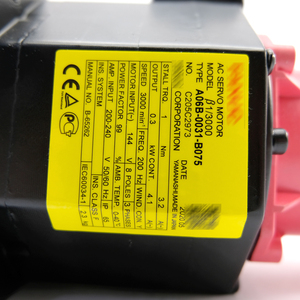 Fanuc A06B-0031-B075, motor Fanuc, motor α1/3000, motor de CA de 0.3kW - Product Image 2