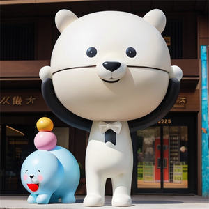 Scultura in resina in fibra di vetro scultura personaggio Anime strana e creativa realizzata su ordinazione - Product Image 2