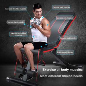 ม้านั่งออกกำลังกายแบบหลายระบบสำหรับยกน้ำหนัก - Product Image 5