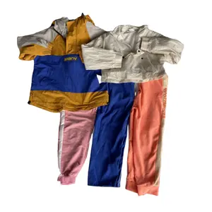ילדים יד שנייה אימון ללבוש בגדים מזדמנים משומשים סיטונאי לילדים חבילות חליפת ריצה
