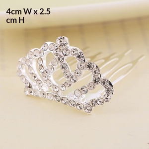 BELLE WORLD Couronne de princesse coréenne pour enfants <span class=keywords><strong>avec</strong></span> strass, accessoire de cheveux électroplaqué pour filles - Product Image 4