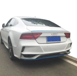 Kit de carrosserie en fibre de carbone Runde High Fit modifié Style CT pour 2011-2016 <span class=keywords><strong>Audi</strong></span> <span class=keywords><strong>A7</strong></span> pare-chocs avant pare-chocs arrière lèvre avant jupes latérales capot - Product Image 5