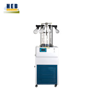 Lyophilisateur à congélation sous vide ZLGJ-18 à collecteur multi-conduites et à <span class=keywords><strong>presse</strong></span> supérieure, 6 kg - Product Image 5