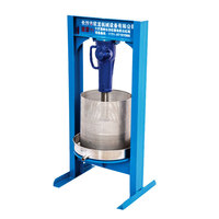 Presse à huile manuelle multifonction en acier inoxydable pour noix, coton, arachides, soja, tournesol – Nouvelle presse hydraulique à froid