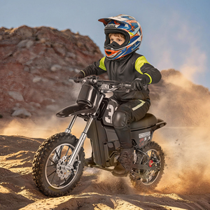 Moto cross 350W avec moteur central, limiteur de vitesse, démarrage à clé, batterie 36V pour les sports de plein air des enfants - Product Image 5
