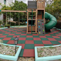 Tapis de sol SG Brand Slide, épaisseur 20 mm, revêtement en caoutchouc résistant à l'usure pour les aires de jeux pour enfants, les gymnases, les jardins d'enfants, les sports