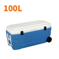 Injectie Gegoten Ice Box Koeler Voor Koop Tas Truck Met Hard Koelers Ijs Borst Set Voor Vissen Varen Auto