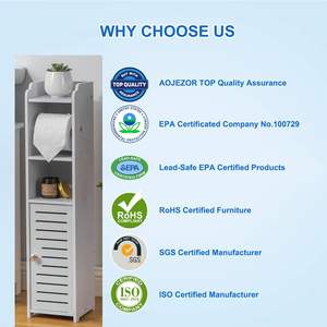 <span class=keywords><strong>Petit</strong></span> <span class=keywords><strong>meuble</strong></span> de rangement moderne en plastique blanc <span class=keywords><strong>pour</strong></span> salle de bain Vente en gros Porte-<span class=keywords><strong>papier</strong></span> hygiénique <span class=keywords><strong>pour</strong></span> <span class=keywords><strong>meuble</strong></span> de salle de bain - Product Image 6