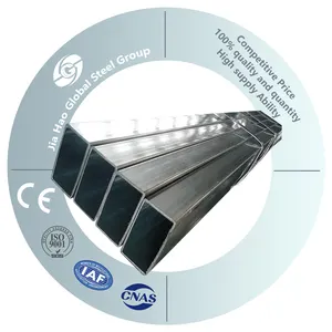 1,5 2,5 zoll astm stahl 3 zoll profil ms quadratisches rohr verzinktes quadratisches und rechteckiges spezialteil stahlrohr